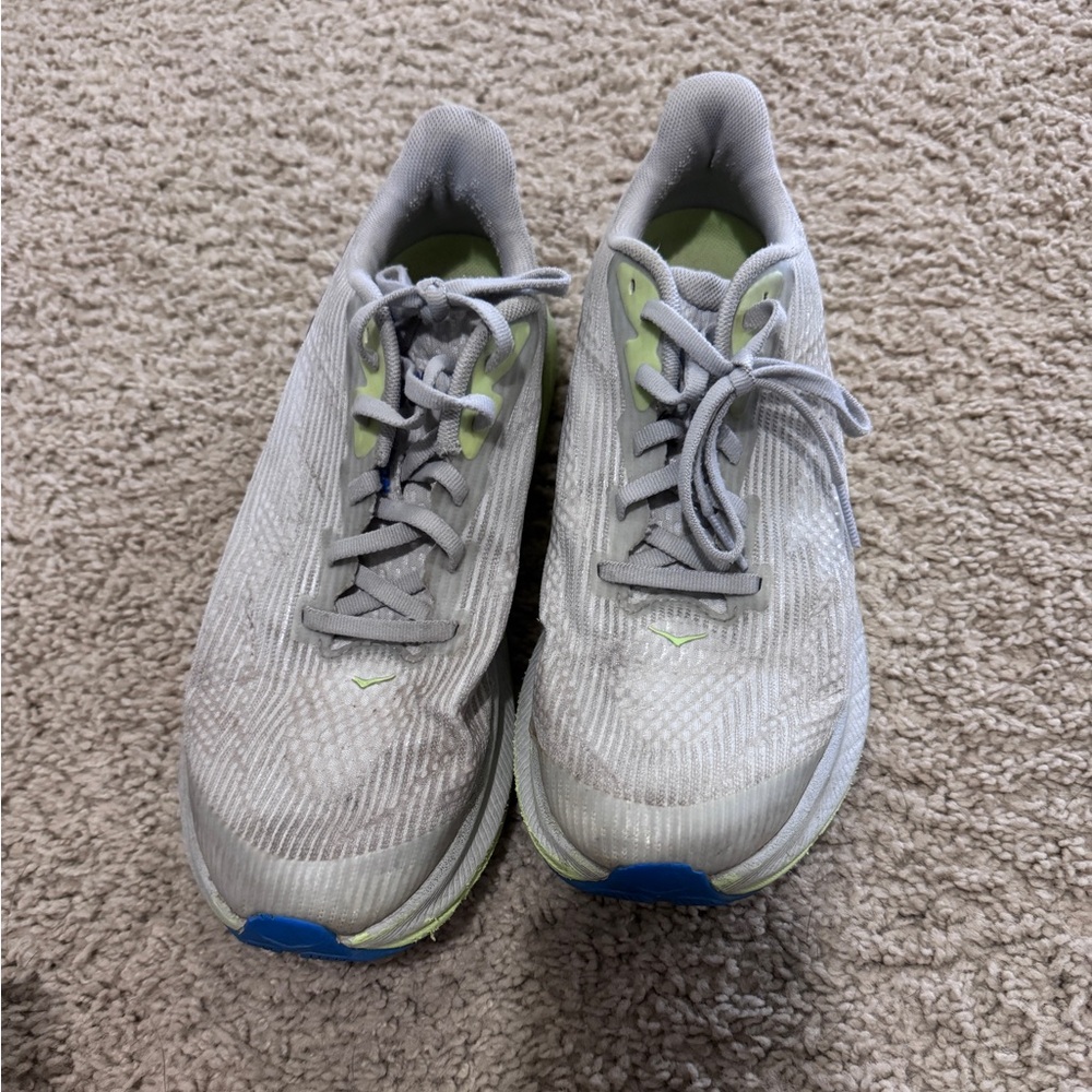 Hoka Clifton boys Gray Sneakers